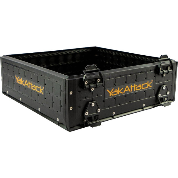 YakAttack BlackPak Pro 16 In. x 16 In. Black Kayak Fishing Crate BLP-AC-0011-BK