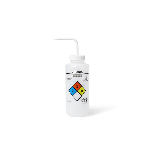 Manufacturer Varies Wash Bottle,Plastic,Colorless,PK4 UN370072