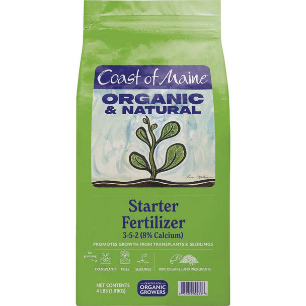Coast of Maine 4 Lb. Organic & Natural Starter Fertilizer SF6001