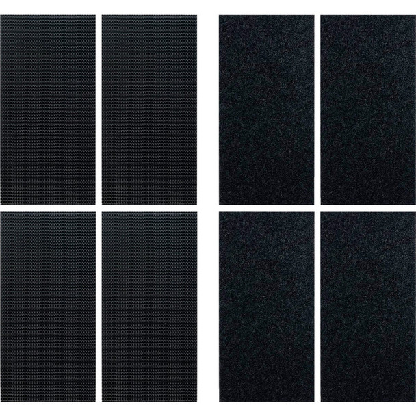 Wrap-It Storage 4ct Ind St Blk H&l Strip 404-IS-4BL
