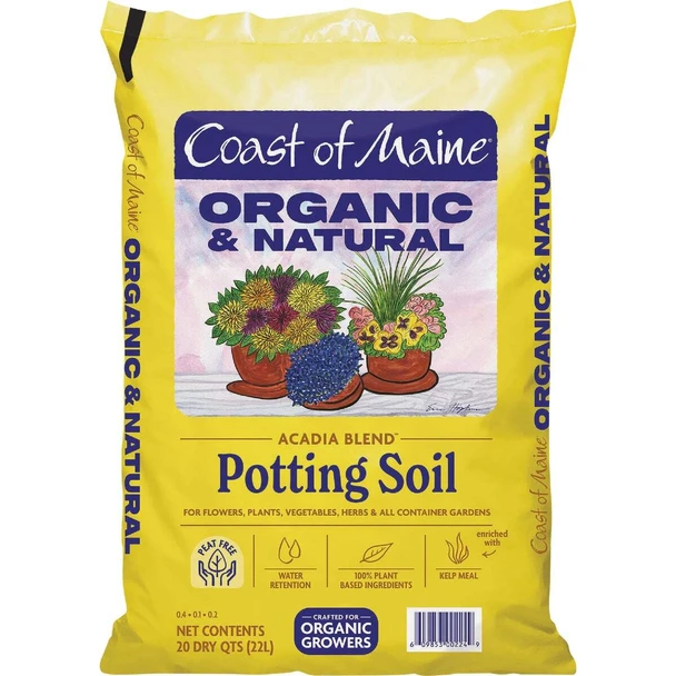 Coast of Maine Acadia Blend 20 Qt. Organic & Natural Potting Soil AC3500