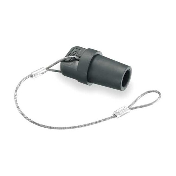 Hubbell Wiring Device-Kellems Cap,Black,300/400 Amp Male Single Pole HBLMCAPBK