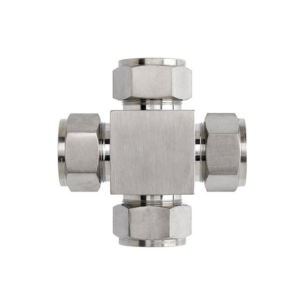 Brennan Industries Nut,StainlessSteel,Compression,3/8in NS0318-06-SS