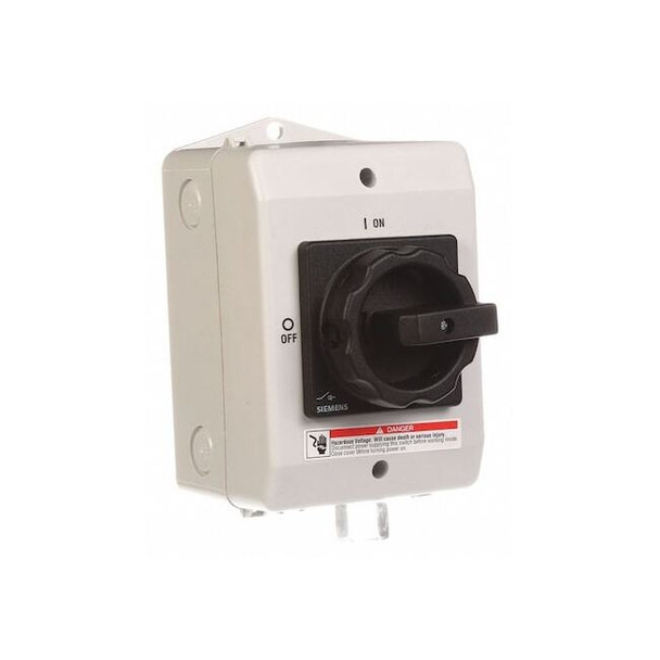 Siemens Nonfusible, Safety Switch, Heavy Duty, 600 V, 3PST 3LD20640TB510US2