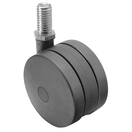 125mm Non-Marking Nylon Swivel Caster, No Brake, Loads Up To 225 lb