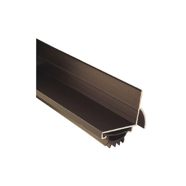 Pemko Door Shoe,Vinyl Insert,1-1/4" W,36" L 210DV36