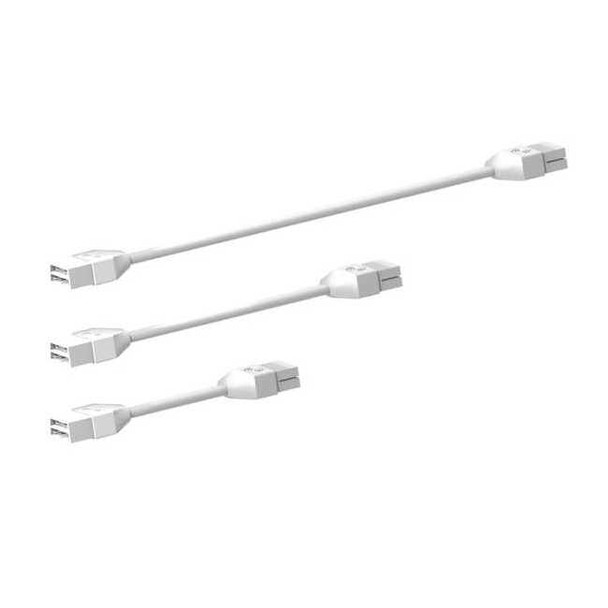Remphos LED Light Bar Troffer Linking Cable,PK10 RP-LBI-LC-6IN-DIM-10P