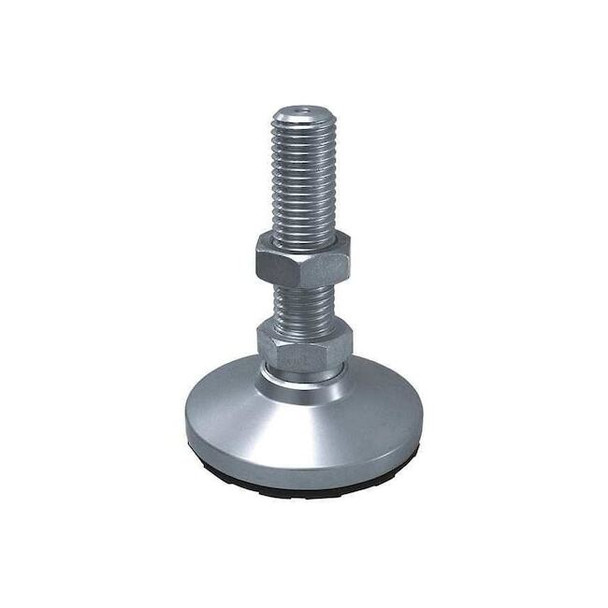 Level Mount, Swivel Stud, M10, 1-1/4in Base, Height: 3 in
