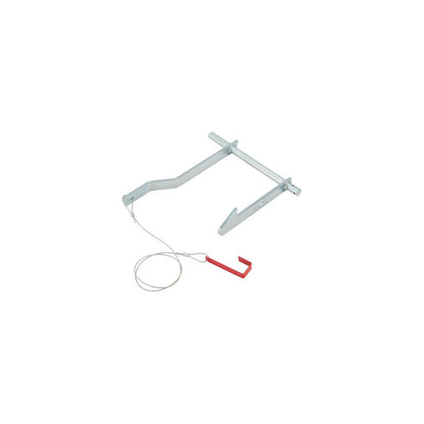 Latch Arm assembly for Global Industrial 2 & 3 Cu. Yd Dumping Hopper with Bump R
