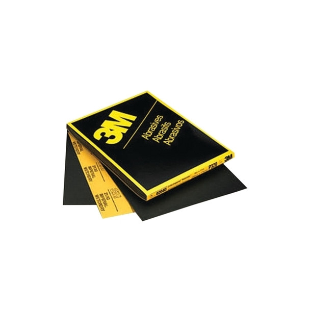3M Abrasive Imperial Wetordry Sheets, Aluminum Oxide Paper, 600 Grit