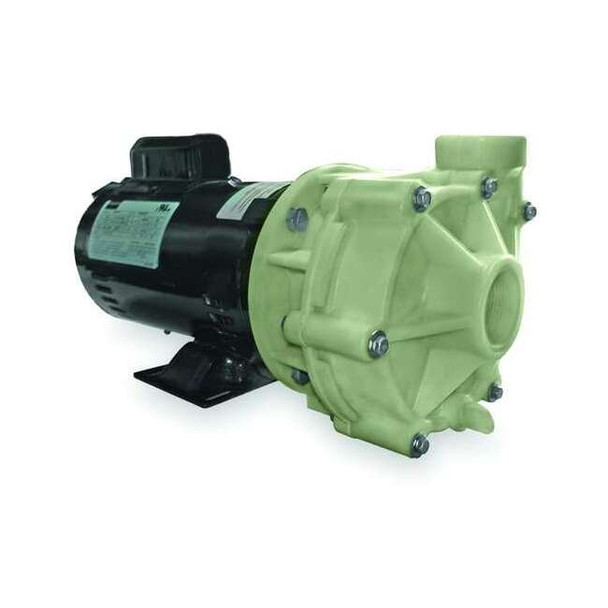 Dayton Cntrfug Pmp,PolyP,1P,1 1/2in,3/4hp,37gpm 2YER5