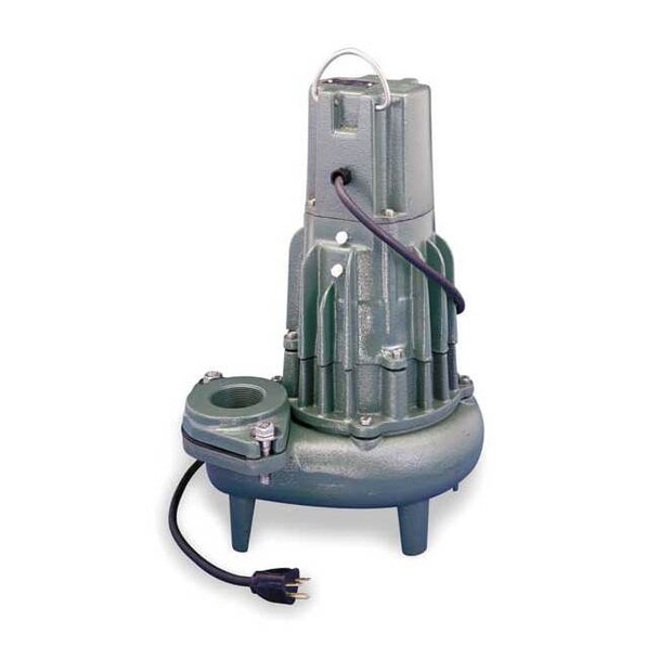 Zoeller Waste-Mate 1/2 HP 3" Manual Submersible Sewage Pump 115V 282-0002
