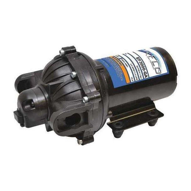 Everflo ElectSprayPmp,Diaphragm,3/4",PP,EF3000 EF3000-QA-BOX