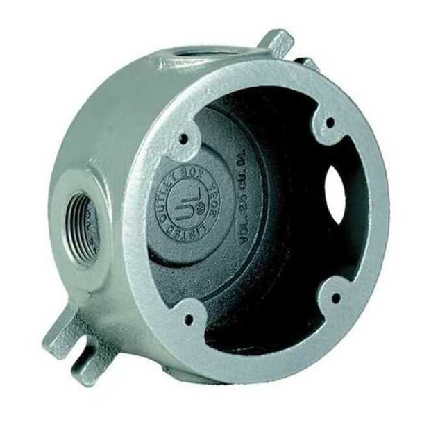 Hubbell Killark Conduit Outlet Body,Alum,Trd Sz 3/4in VLJX-2WW