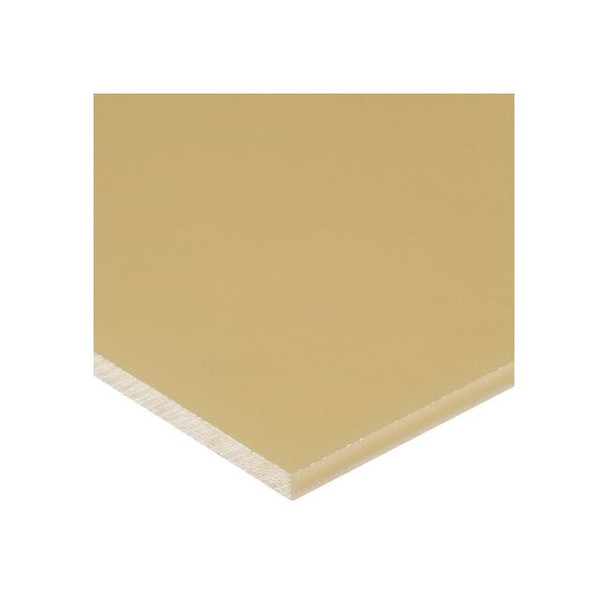Beige ABS Sheet Stock 36 in L x 12 in W x 0.25 in Thick