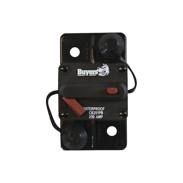 Buyers Products CIRCUIT BREAKER, 250 AMP, PUSH-TO-TRIP, CB251PB