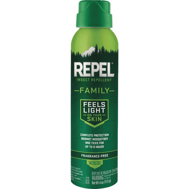 Repel 4 Oz. Aerosol Spray Family Insect Repellent HG-94262