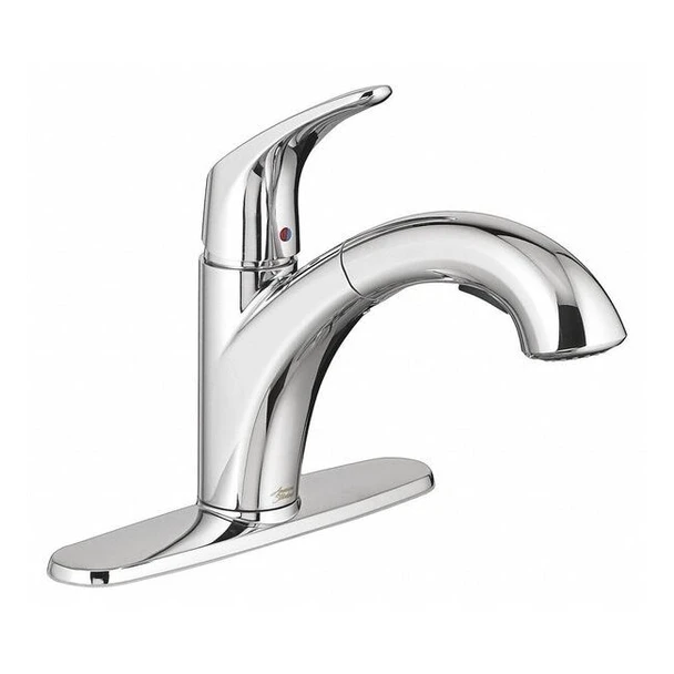 Low Arc Kitchen Faucet, Manual, Single Hole Only Mount, 1 Hole