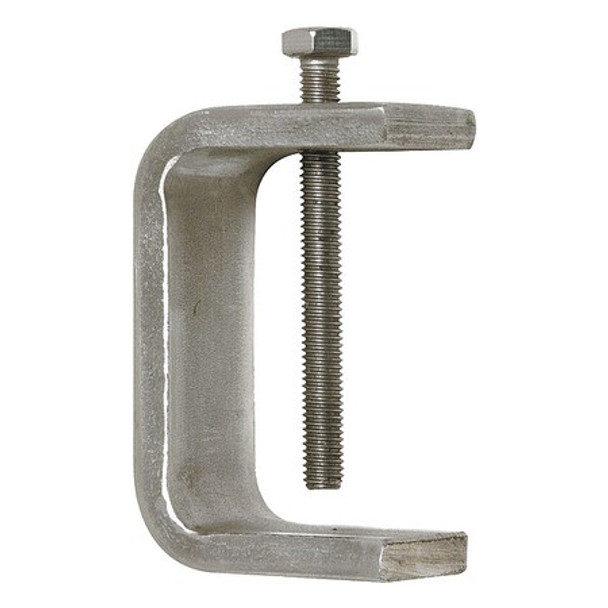Bird Barrier Girder Clamp,2 in W,3 in H,PK10 nb-gc00