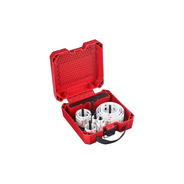 Milwaukee Tool 13 pc. HOLE DOZER Electrician's Hole Saw Kit 49-22-4037