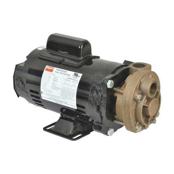 Dayton Turbine Pump,1/2 HP,115 to 230V,3450 rp 53EA95