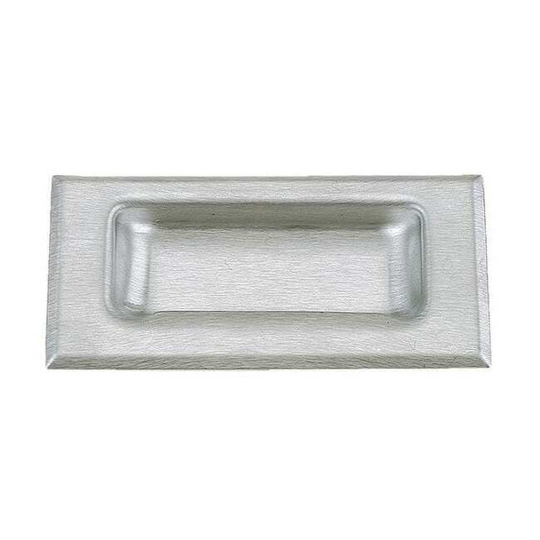 Sugatsune Recessed Pull Handle, Weld-On, Satin, Satin, Weld-On ES-611/WO