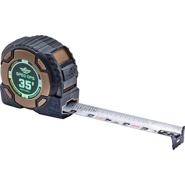 Spec Ops Elite Series 35 Ft. Fractional Tape Measure SPEC-PTM35-F