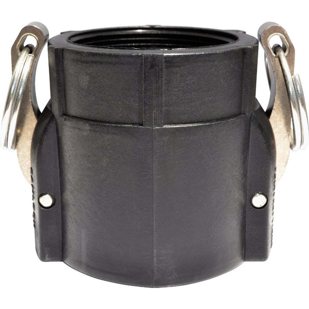 Green Leaf -1/2 In. Female Coupler x 1-1/2 In. FNPT No Lock Cam Lock (D) 150D