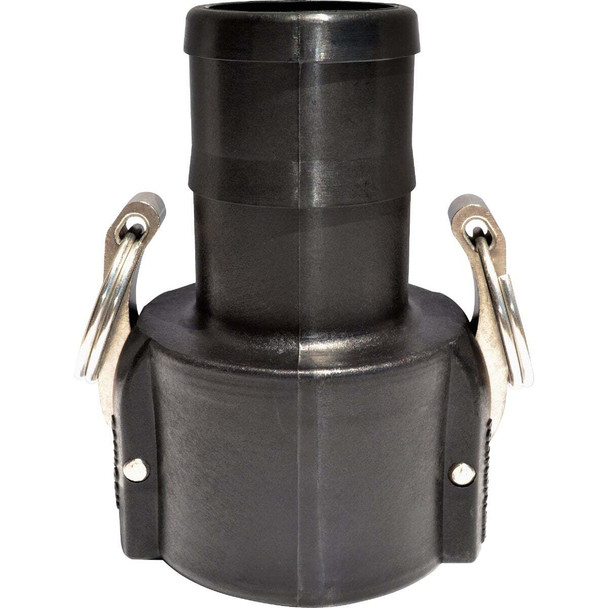 Green Leaf 3 In. Female Coupler x 3 In. Hose Barb No Lock Cam Lock C 300C