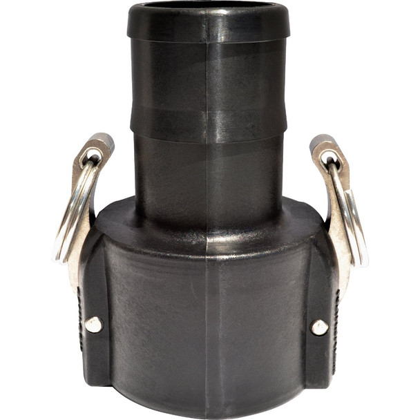 Green Leaf 3 In. Female Coupler x 3 In. Hose Barb No Lock Cam Lock C 300C