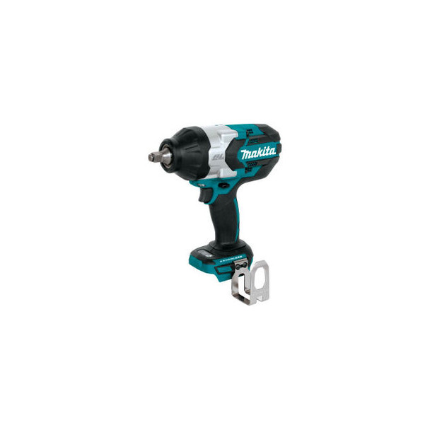 Makita XWT08Z 18V LXT Brushless Cordless High Torque 1/2"" Impact Wrench Tool On