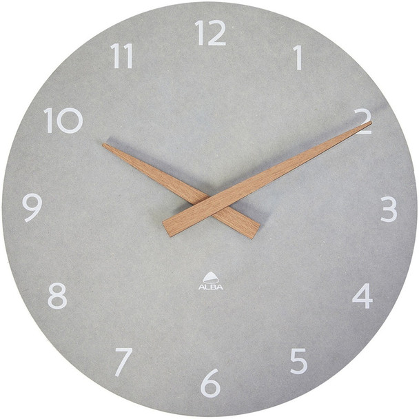 Alba Hormilena Wall Clock - Analog - Quartz - 1 Each