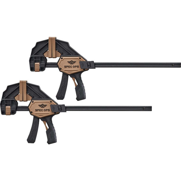 Spec Ops 13 In. One-Hand Heavy Duty Bar Clamp (2-Pack) SPEC-TCL13-2PK