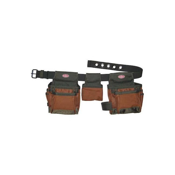 Tool Belt, Handymans Rig,11 Pocket, 600 Poly Ripstop Fabric, 11 Pockets