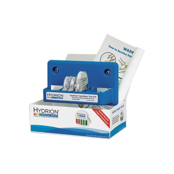 Hydrion Chlorine Test,7 1/2 in L,1/8 in W Chlorstart