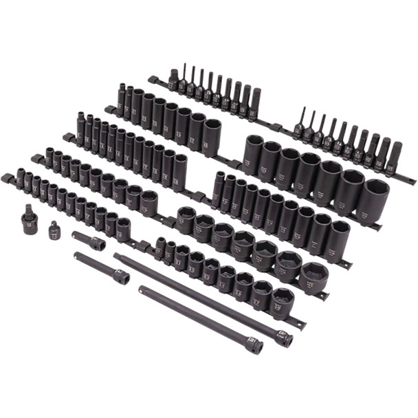 102 Piece 1/2" Dr Master Impact Socket Set 26102