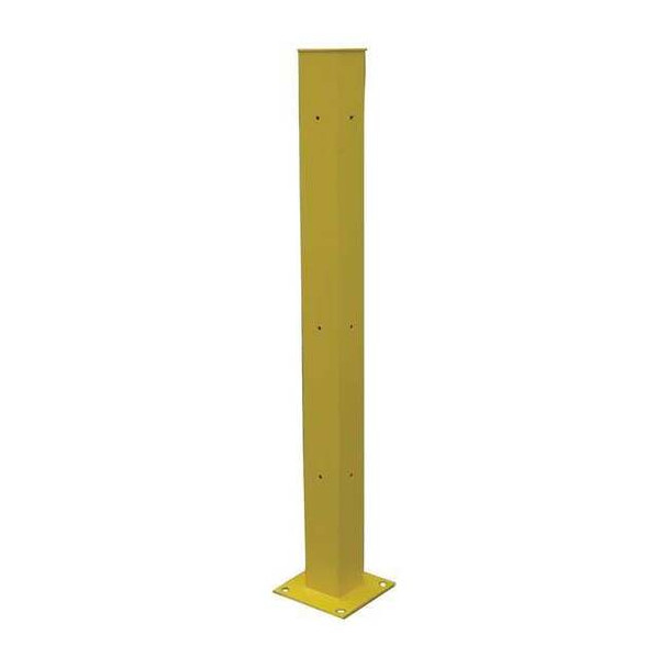 Manufacturer Varies Tubular Mounting Post,10 In x 60 In,Ylw 21XM01