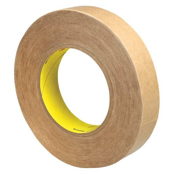Film Tape, 1/2 in W, 60 yd L, 4 mil, Polypropylene Film, Double-Sided, 72 PK