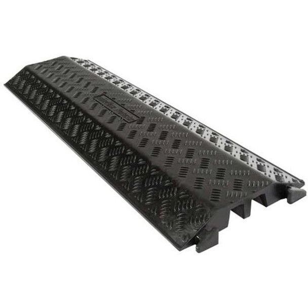 Guardian Industrial Products Cable Protector,2 Channel,4000 lb/Axle DH-CR-5 Guardian Industrial Products Cable Protector,2 Channel,4000 lb/Axle DH-CR-5