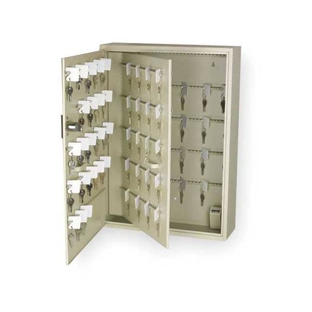 Manufacturer Varies Key Control Cabinet, Steel, Beige, 730 Key Capacity 2NET9