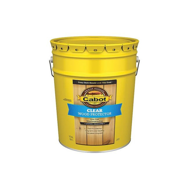 Cabot Clear Wood Protector, 5 Gallon 140.0002101.008
