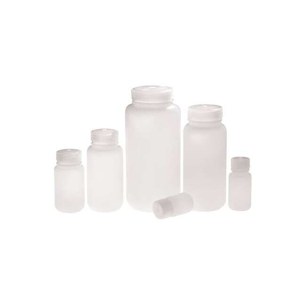 Nalgene Sampling Bottle,HDPE,83 mm H,PK72 PLA-03170