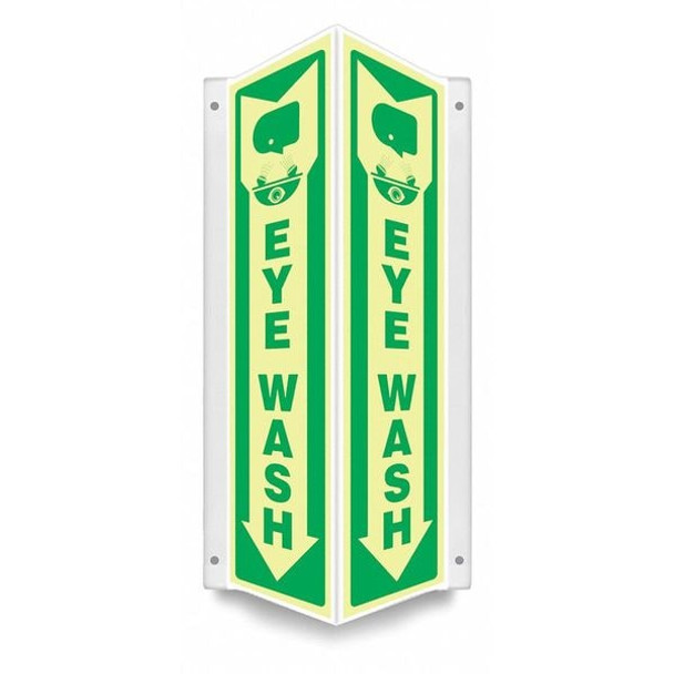 Condor Safety Sign,18 inx7 1/2 in,PETG 480Y14