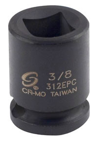 3/8" Dr Female Pipe Plug Socket,  3/8" 312EPC