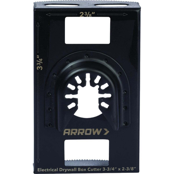 Arrow 2-7/8 In. x 3-3/4 In. Single Gang Box Cutter OSCGB1-1