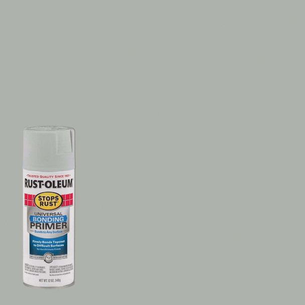 Rust-Oleum Stops Rust 12 Oz. Universal Bonding Primer Spray, Gray 330491