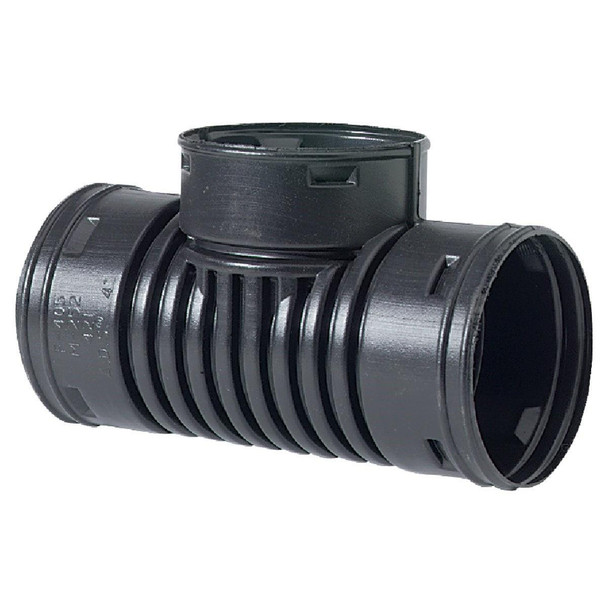 0421AA Advanced Drainage Systems 4 In. Plastic Corrugated Tee