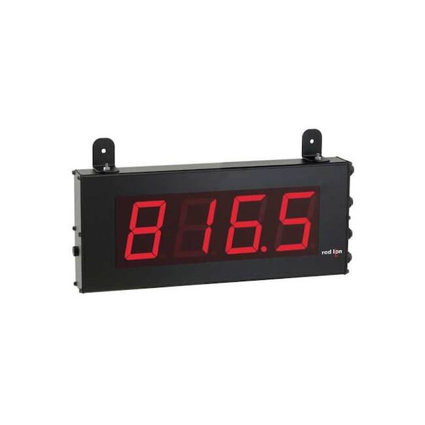 Red Lion Controls Counter,Red LED,6 Digits,2.25" D LD2006P0