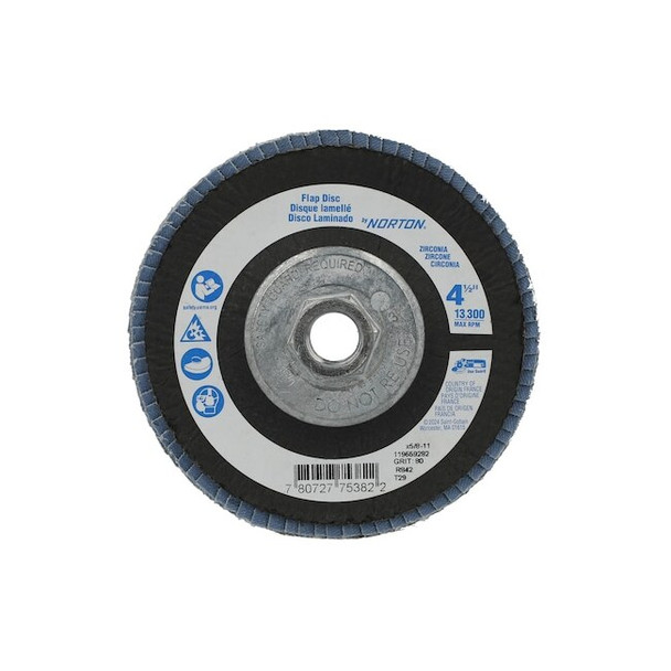 Manufacturer Varies Fiber Disc,4 1/2 in Dia,5/8in Arbor 78072775382