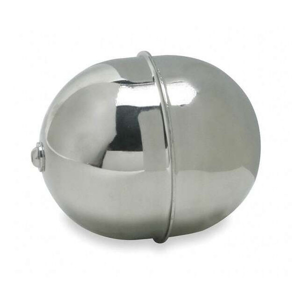 Naugatuck Float Ball,Oblong Shape,4" dia.,6.00 oz. GR4X52520304SSI